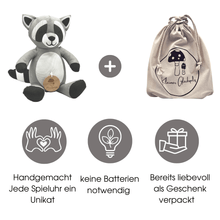 Lade das Bild in den Galerie-Viewer, Willi der Waschbär
