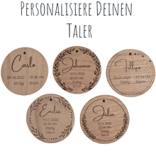 Lade das Bild in den Galerie-Viewer, Personalisierter Taler
